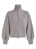 Varley ribbed zip-through jacket - Grey