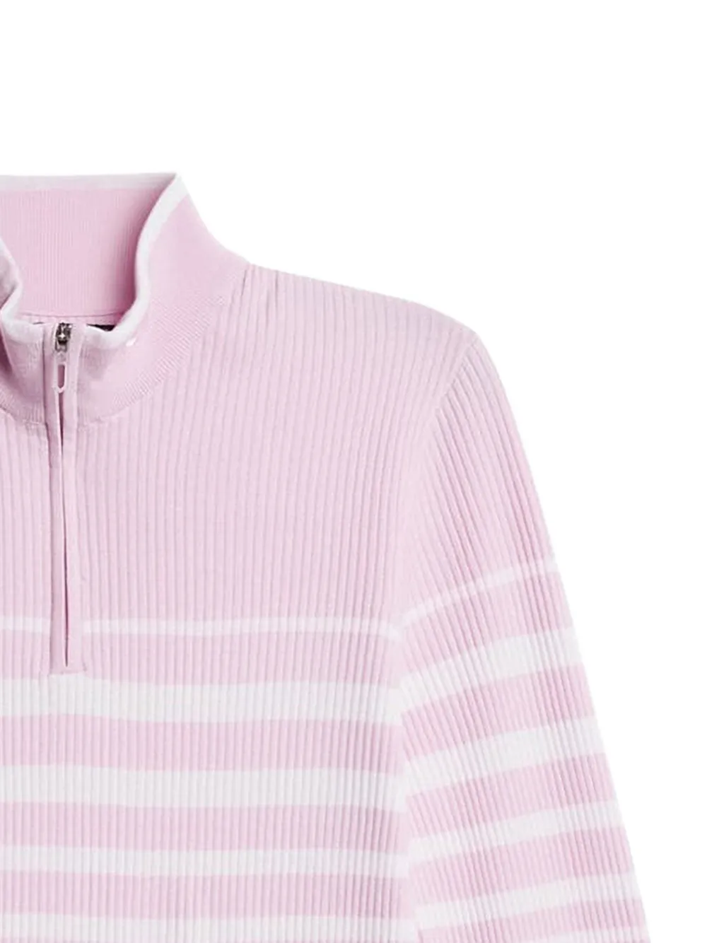 J.Lindeberg ribbed striped zip-up sweater | Knitted Sweaters | Image 2