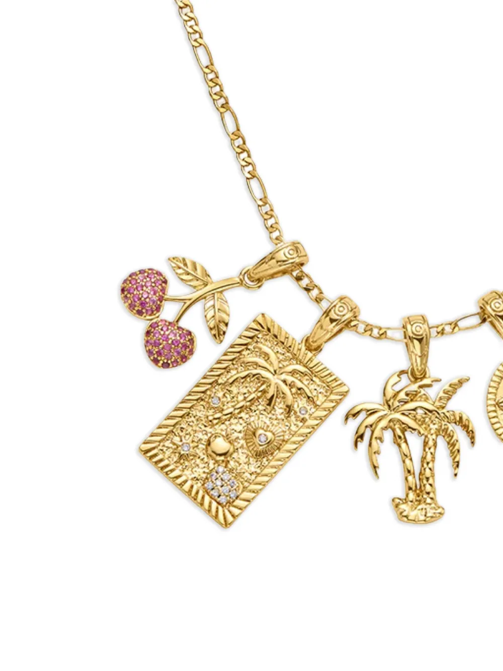 Luv Aj Halsketting met amulet - Goud