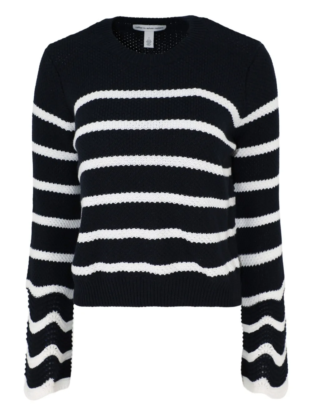 Autumn Cashmere striped sweater | Blue | Image 1