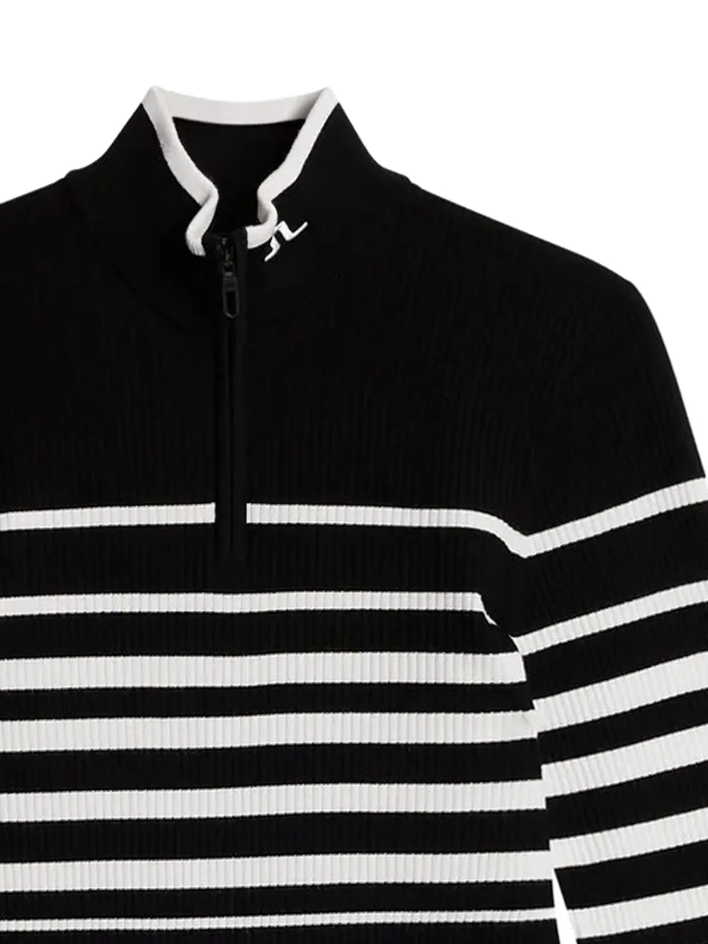 J.Lindeberg striped zip-up sweater | Knitted Sweaters | Image 2