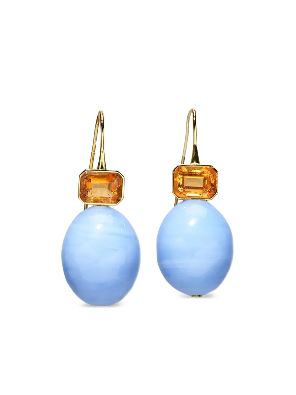 Lizzie Fortunato Cloudbreak earrings - ブルー Lizzie Fortunato Cloudbreak earrings - ブルー