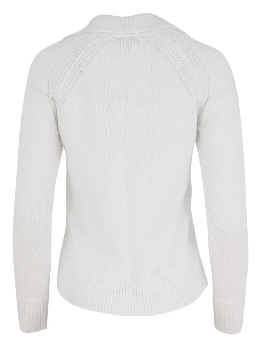 Kinross Cashmere V-neck sweater | Knitted Sweaters | Image 2