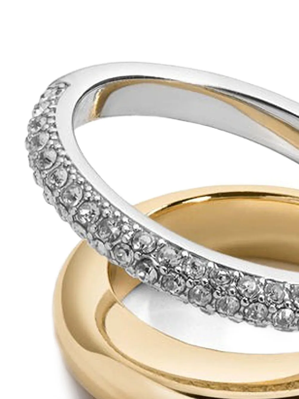 DEMARSON New York pavé-set double ring | Image 2