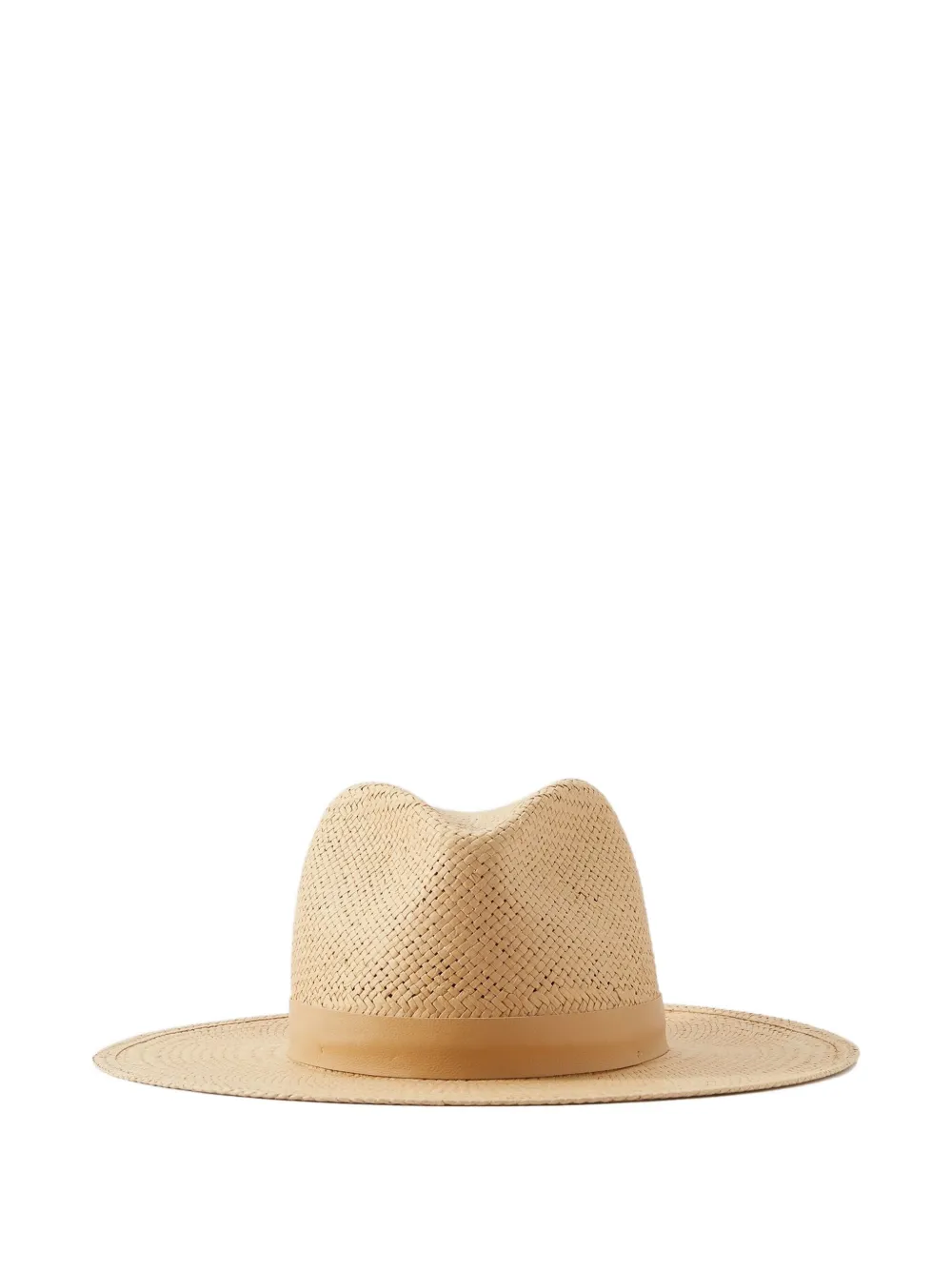 Janessa Leone woven fedora hat | Neutrals | Image 1