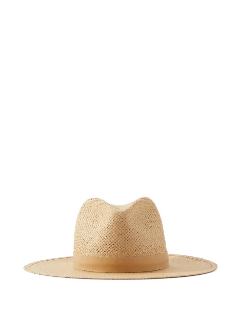 Janessa Leone woven fedora hat