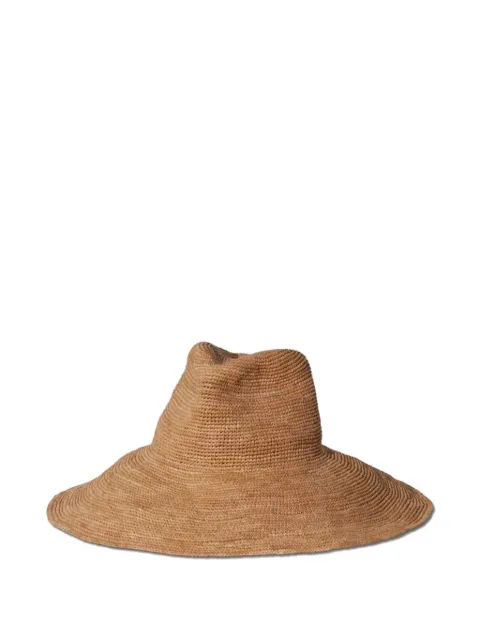 Janessa Leone crochet wide-brim hat