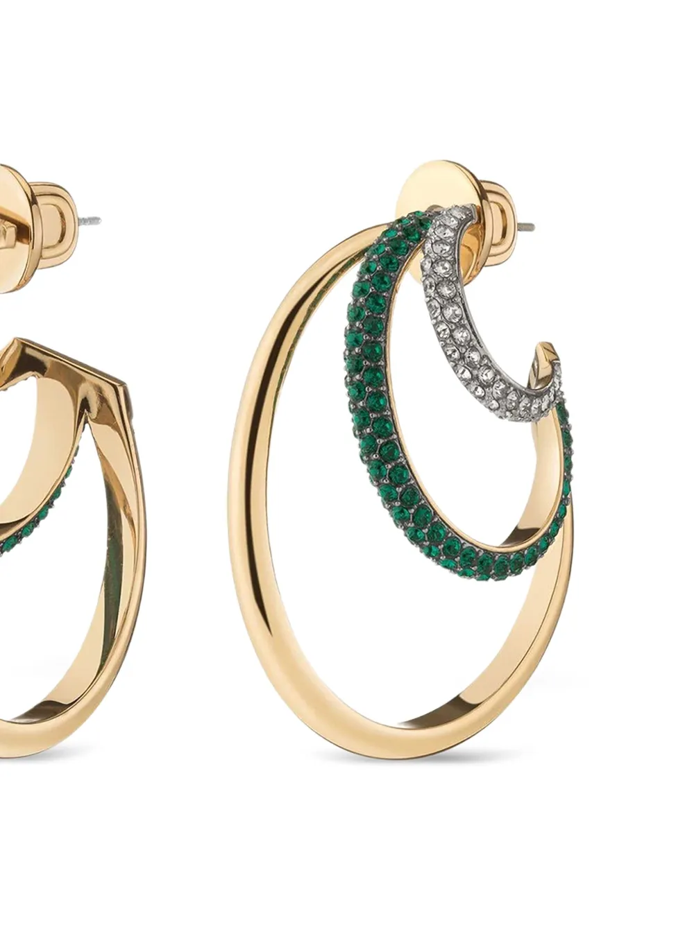 DEMARSON New York Raise Triple Hoop earrings | Image 2