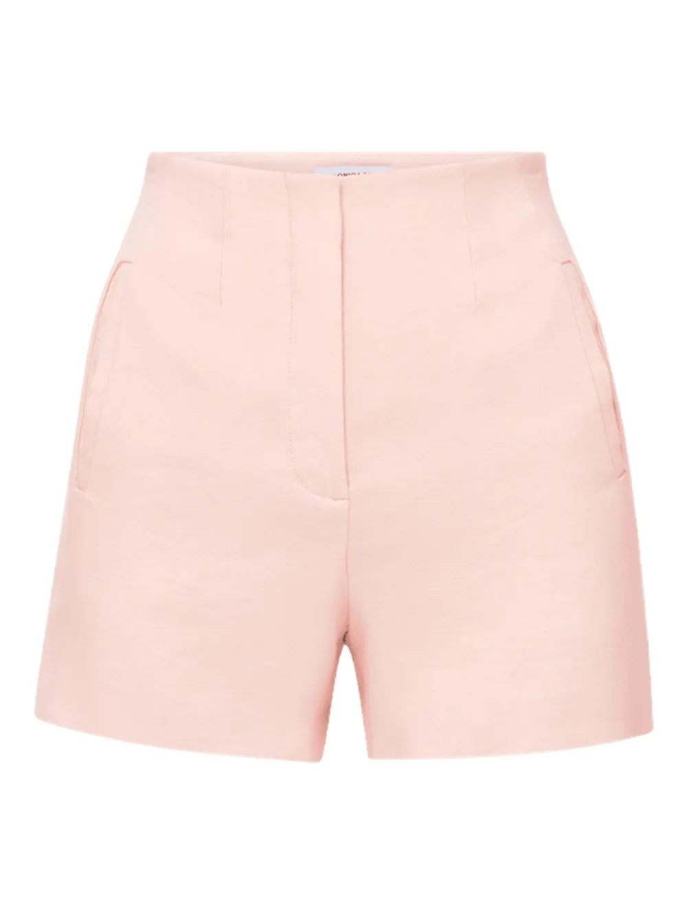 Veronica Beard high-waisted pocketed shorts | Pink | Image 1