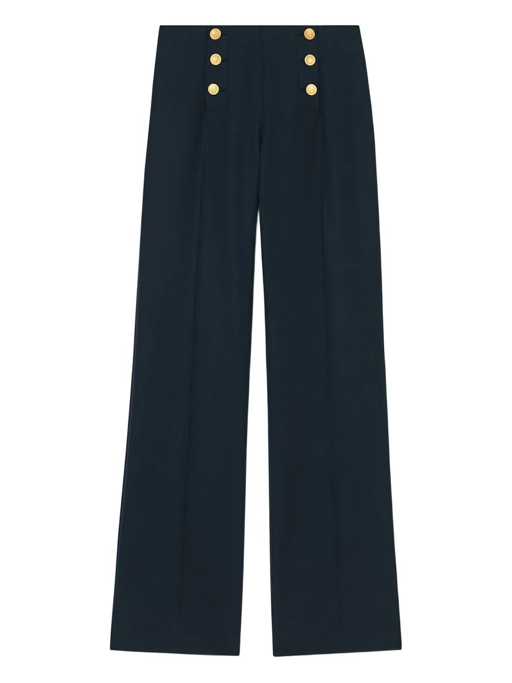 Tara Jarmon gold-button pants | Green | Image 1