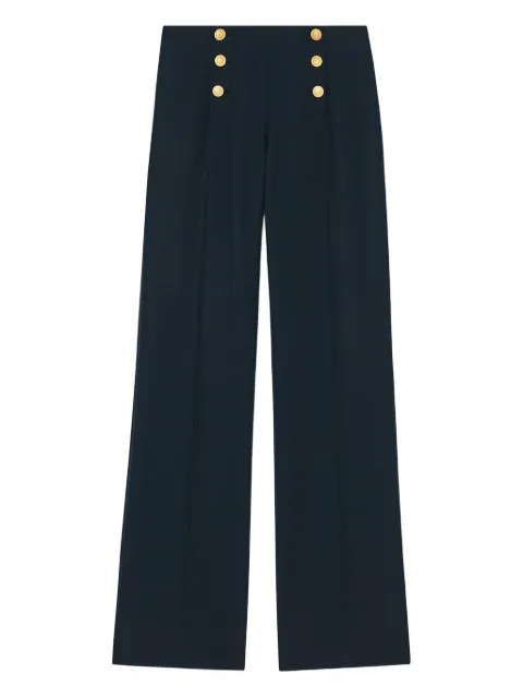 Tara Jarmon gold-button pants