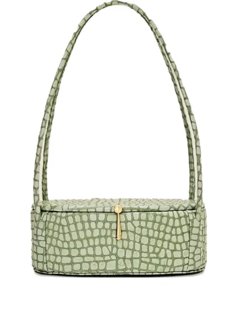 Alexis crocodile-effect shoulder bag