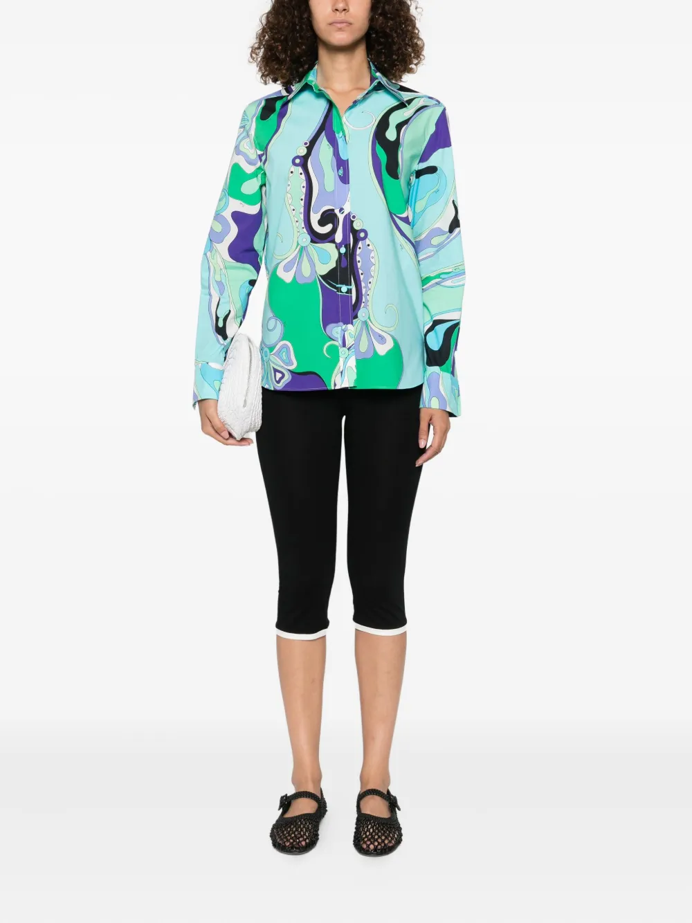 PUCCI abstract-print cotton shirt | Shirts | Image 2