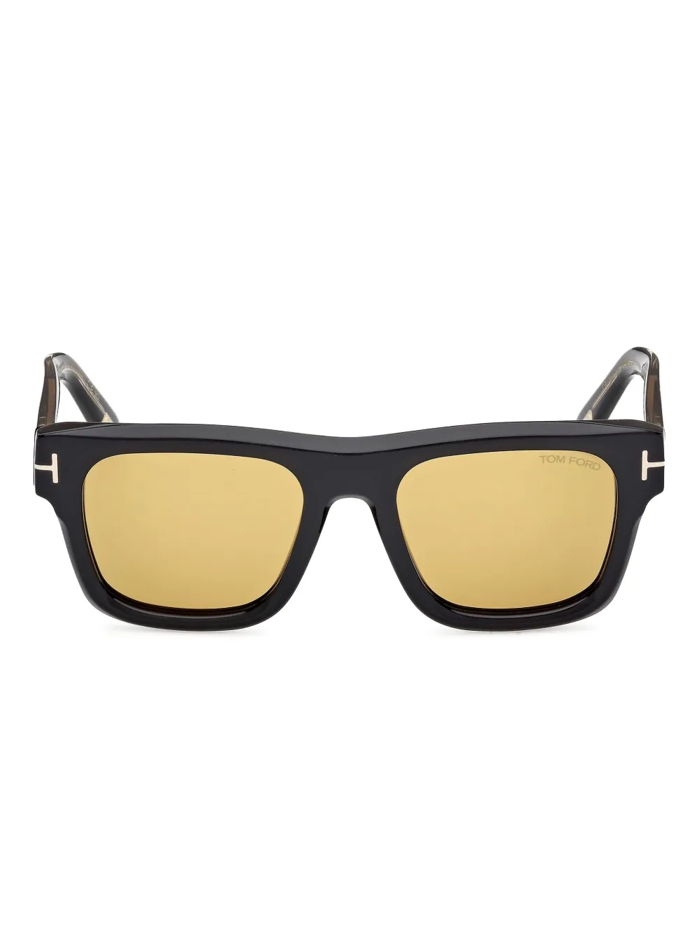 TOM FORD Eyewear Zonnebril met vierkant montuur Zwart