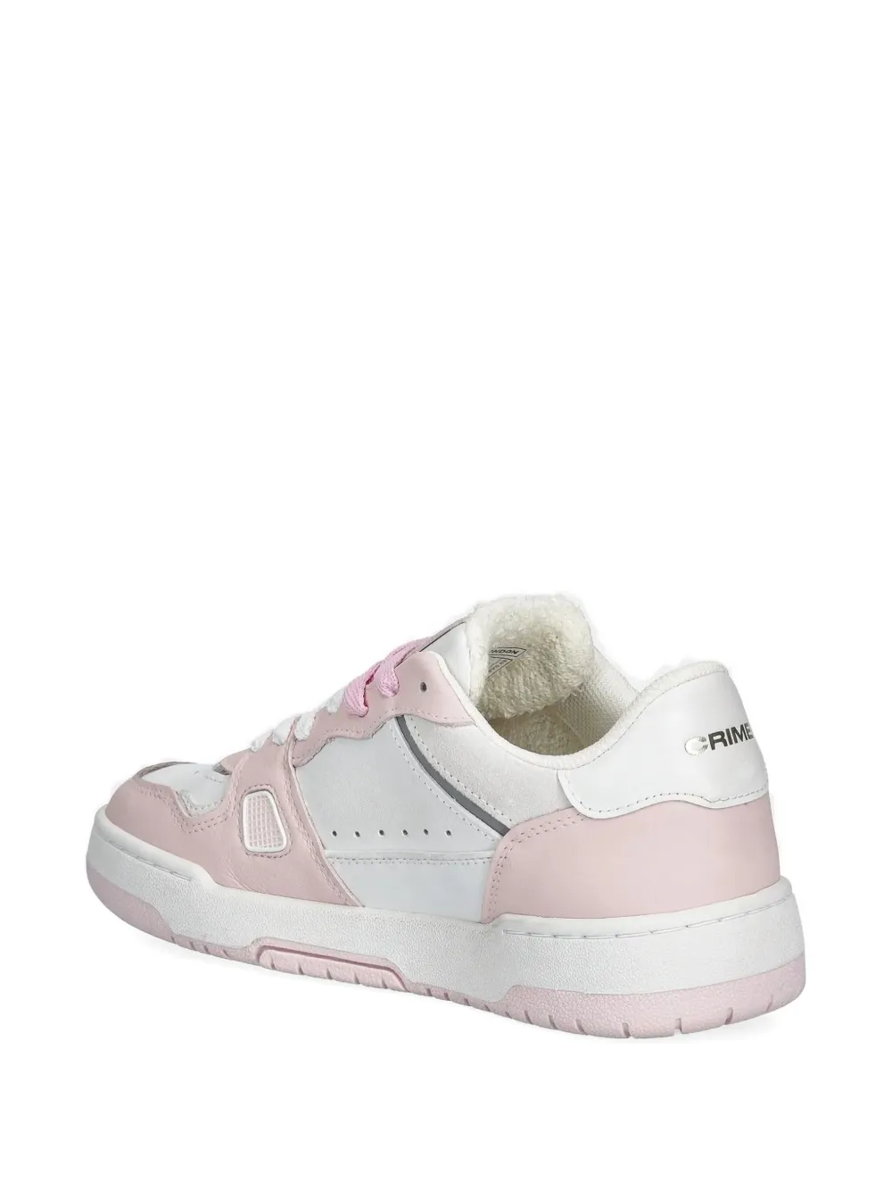 Crime London Sneakers met vlakken - Roze