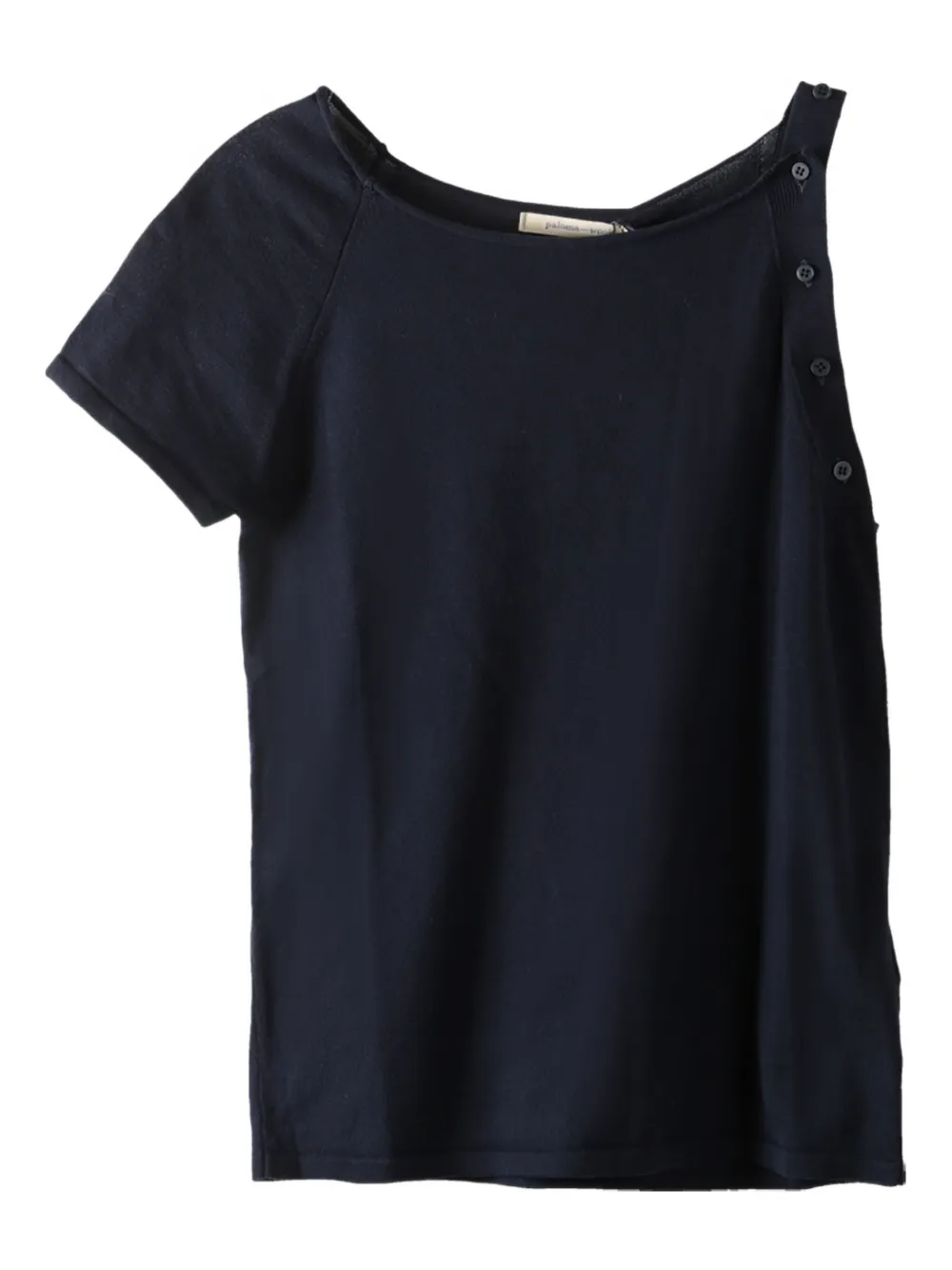 single-shoulder top