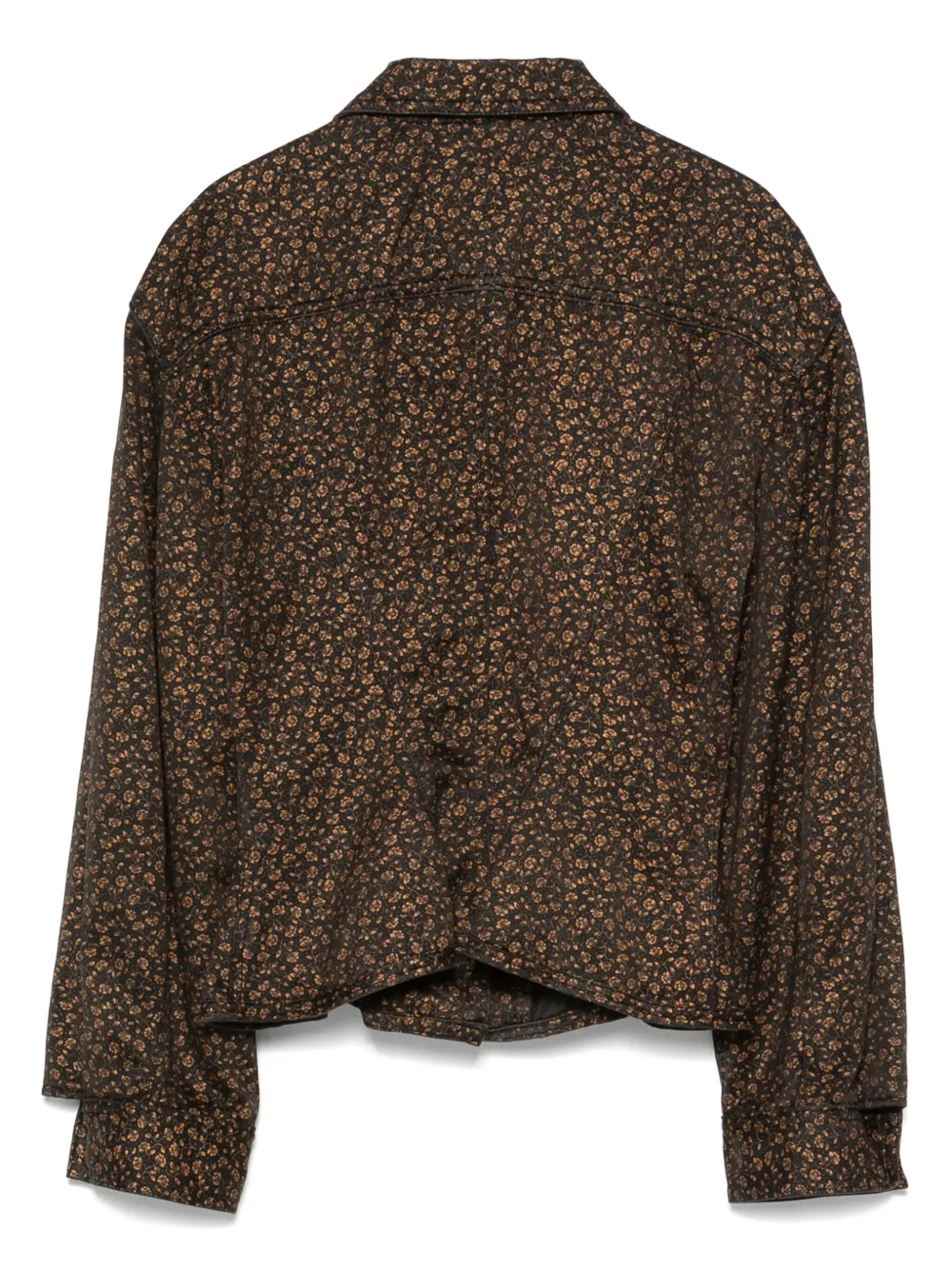 Jean Paul Gaultier Pre-Owned 1991 floral-print jacket | Fitted Jackets | Image 2