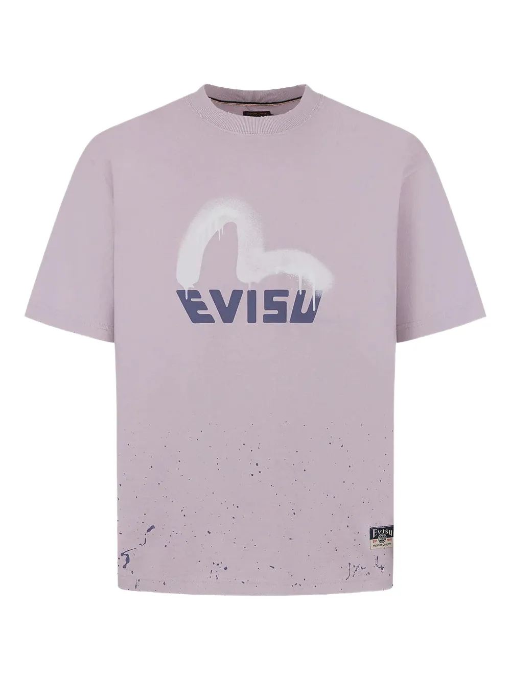 spray-print logo T-shirt