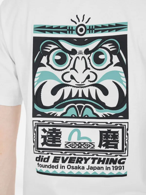 Tatsuです Evisu HT Diamond/Daruma Printed T-Shirt in Black | SVD USA