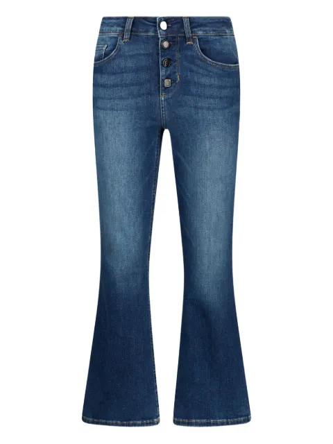 LIU JO jewelled-buttons jeans