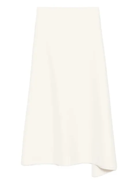 Jil Sander asymmetric midi skirt