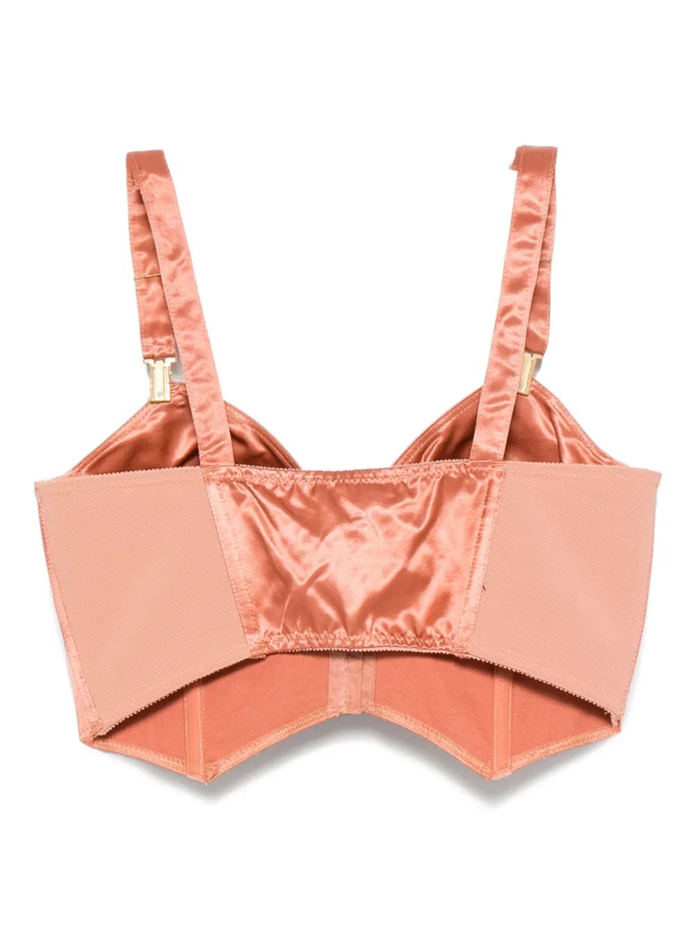 Jean Paul Gaultier Pre-Owned 1991 dollar-sign bustier top | Vests & Tank Tops | Image 2