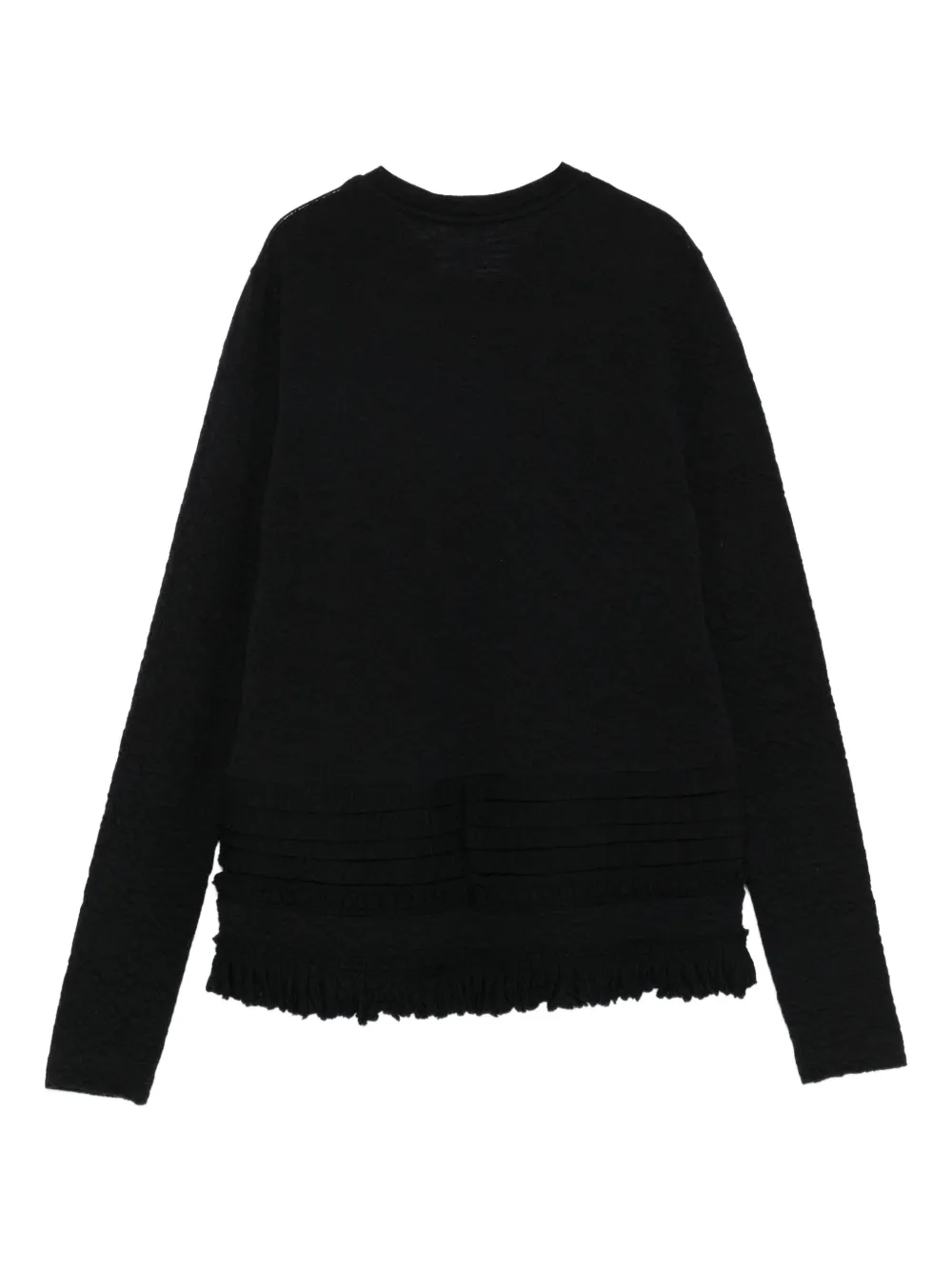 Jil Sander Wollen sweater Zwart