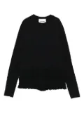 Jil Sander wool-blend sweatshirt - Black