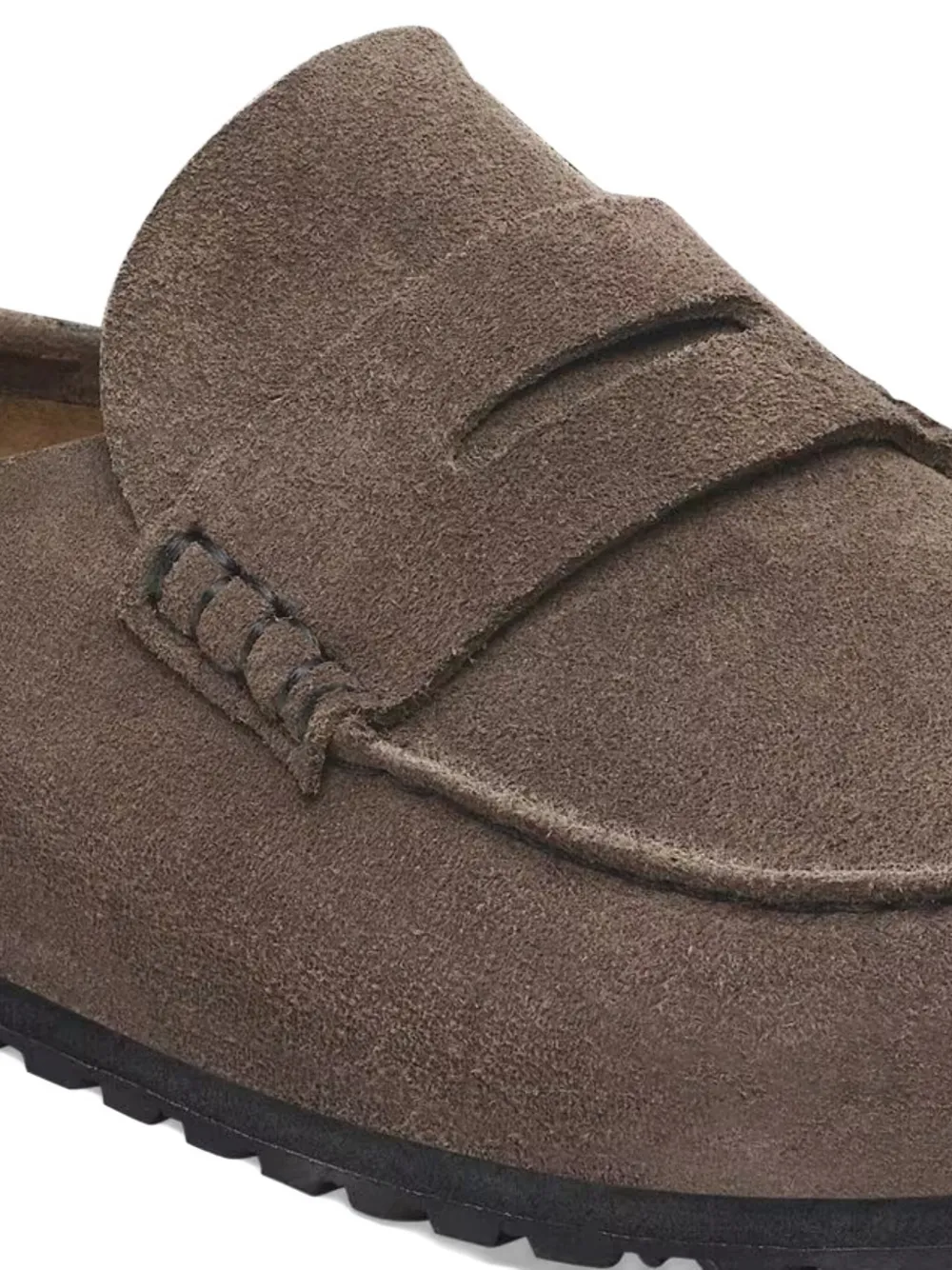 Birkenstock Naples suede loafers Grey