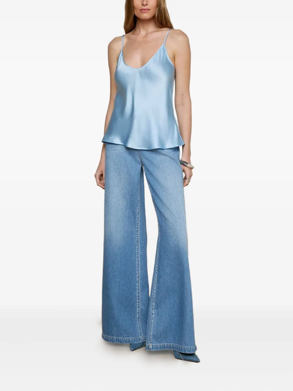 L'Agence silk top | Vests & Tank Tops | Image 2