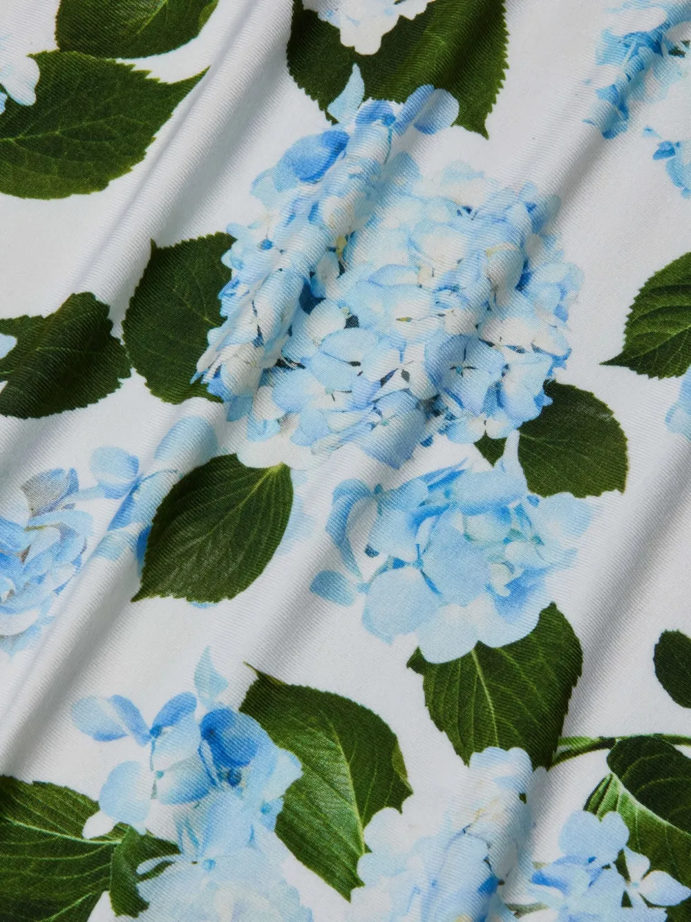 L'Agence Hydrangea top met bloemenprint Wit