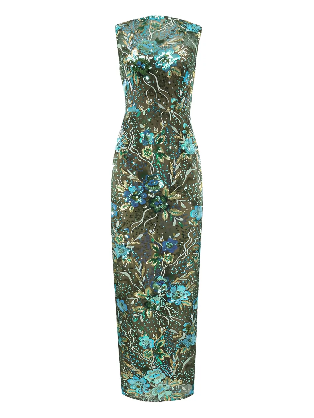 Bronx and Banco floral-pattern maxi dress | Green | Image 1