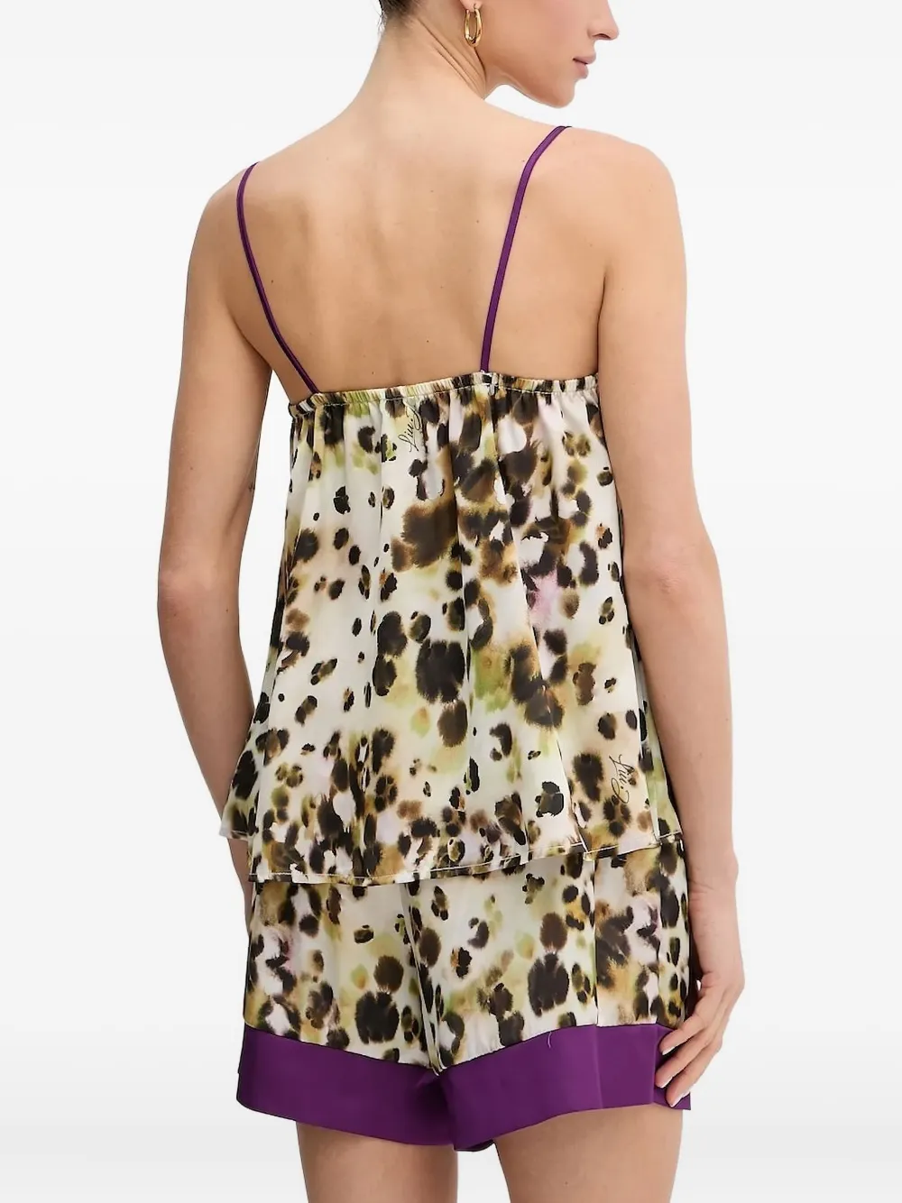 Liu •jo Animal-print Top In Animal Print