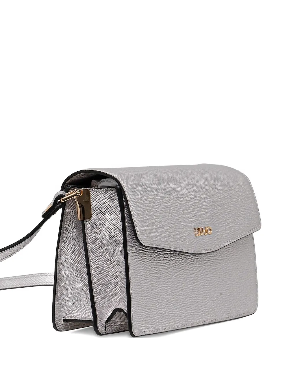 LIU JO Caliwen crossbodytas met metallic-effect Grijs