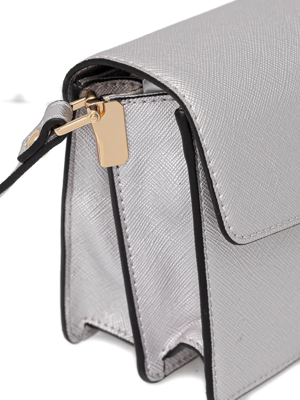 LIU JO Caliwen crossbodytas met metallic-effect Grijs