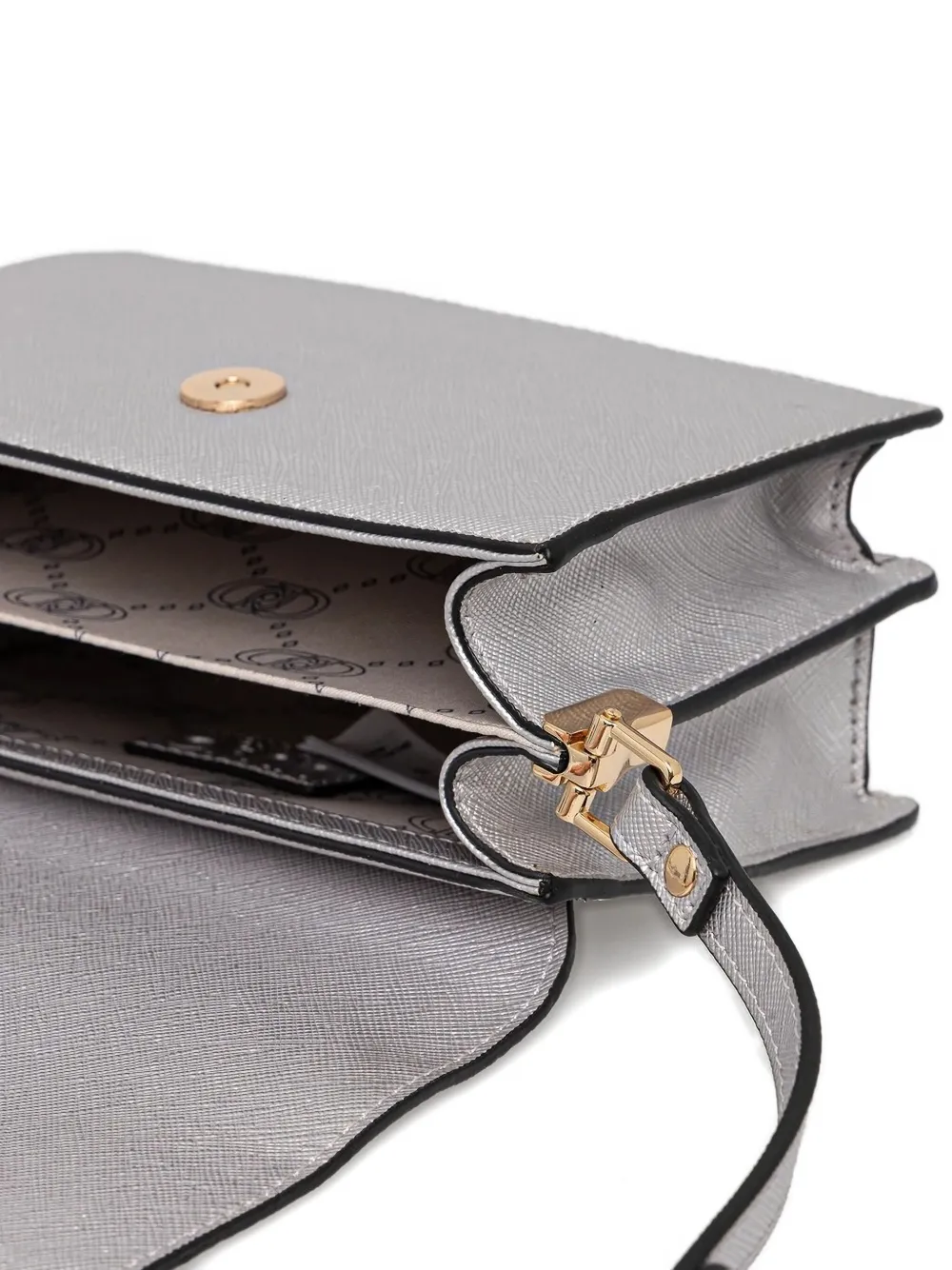 LIU JO Caliwen crossbodytas met metallic-effect Grijs