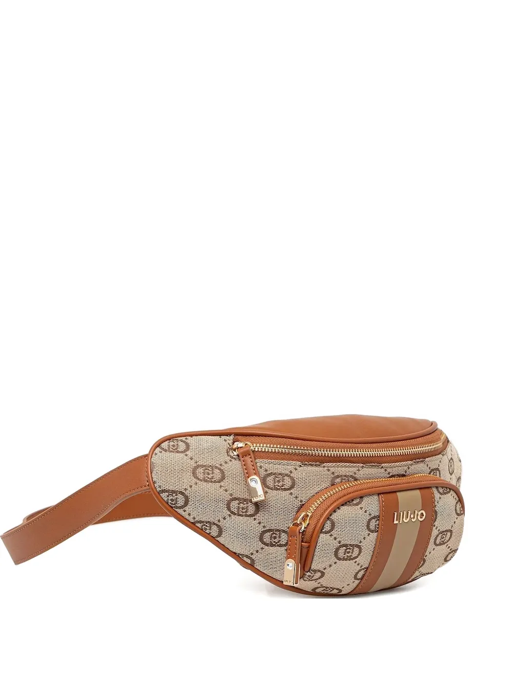 LIU JO Heuptas met monogram jacquard Grijs