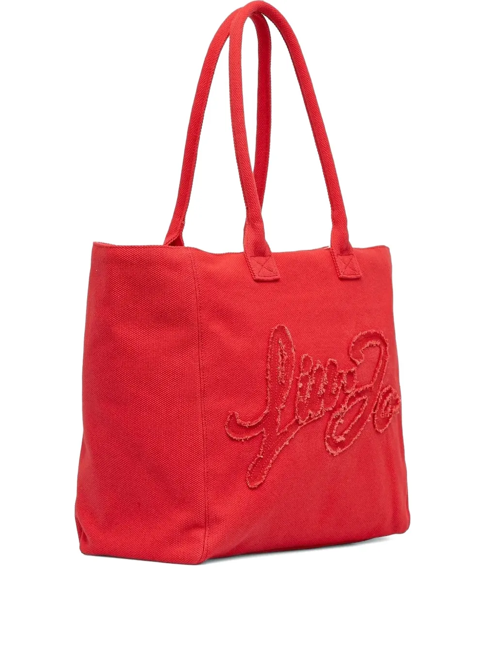 Liu •jo Logo-detail Tote Bag In Red