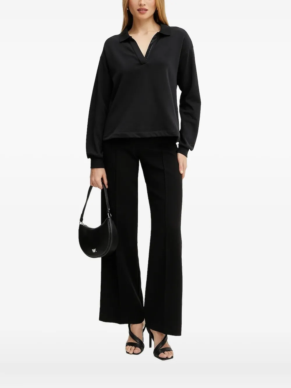 LIU JO Verfraaide sweater Zwart