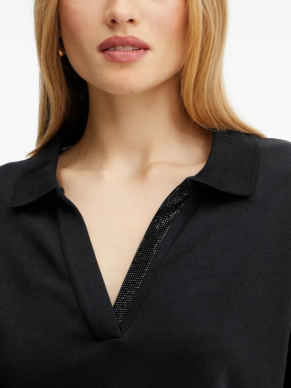 LIU JO Verfraaide sweater Zwart