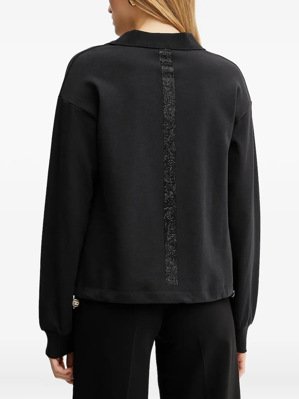 LIU JO Verfraaide sweater Zwart