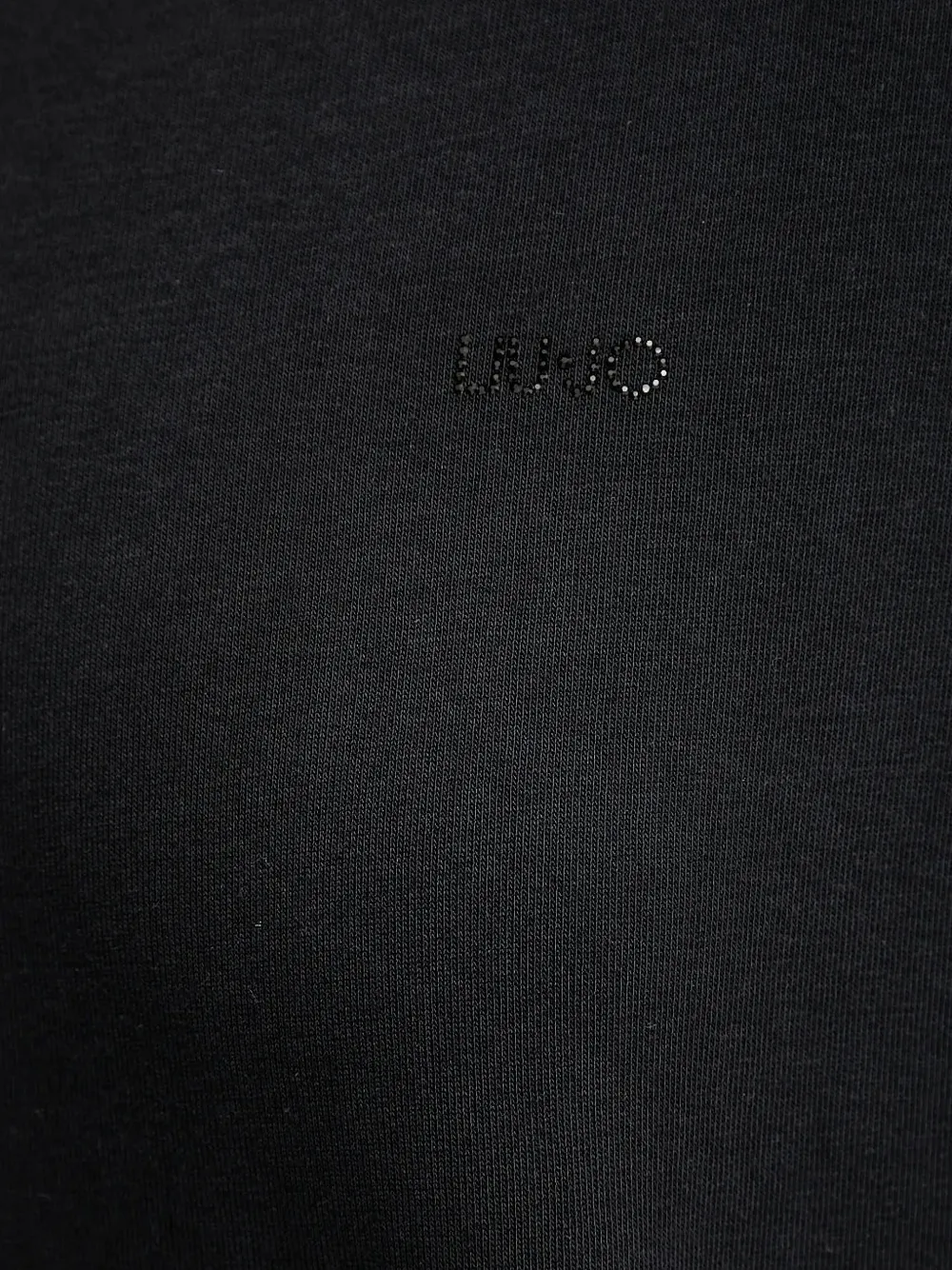 LIU JO Verfraaide sweater met ballonmouwen Zwart