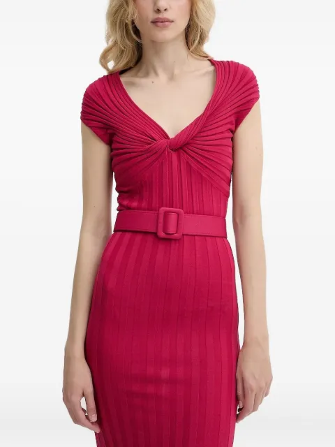 LIU JO belted midi dress