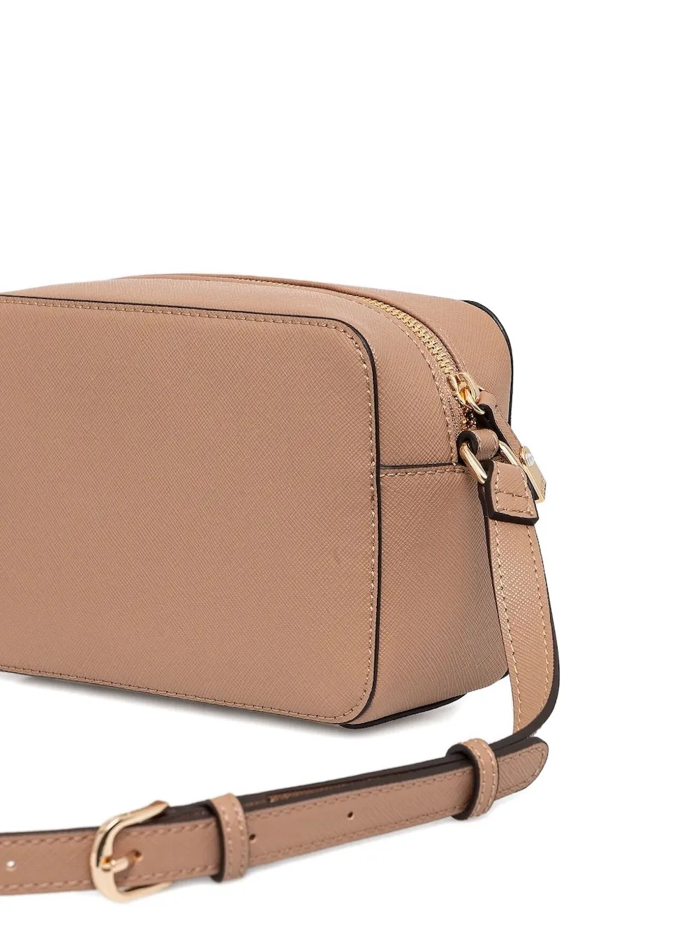 Liu •jo Embossed Rectangular Cross Body Bag In Neutral