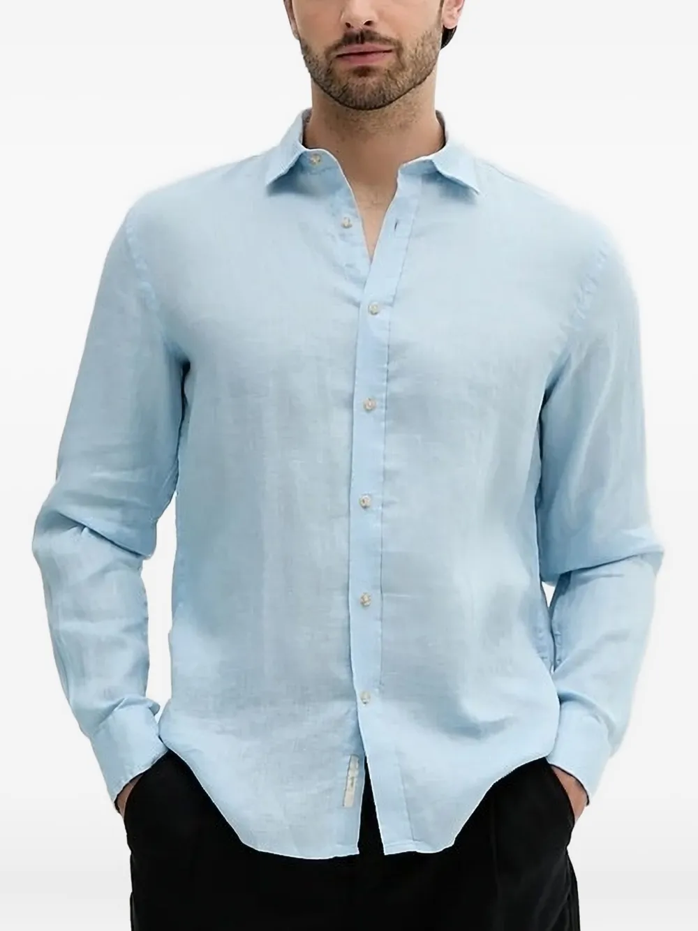 LIU JO long-sleeve shirt Blauw
