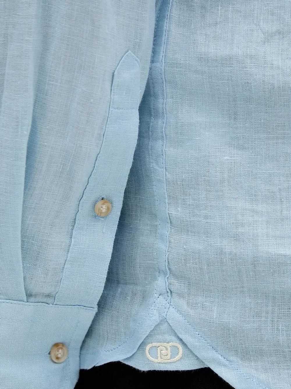 LIU JO long-sleeve shirt Blauw