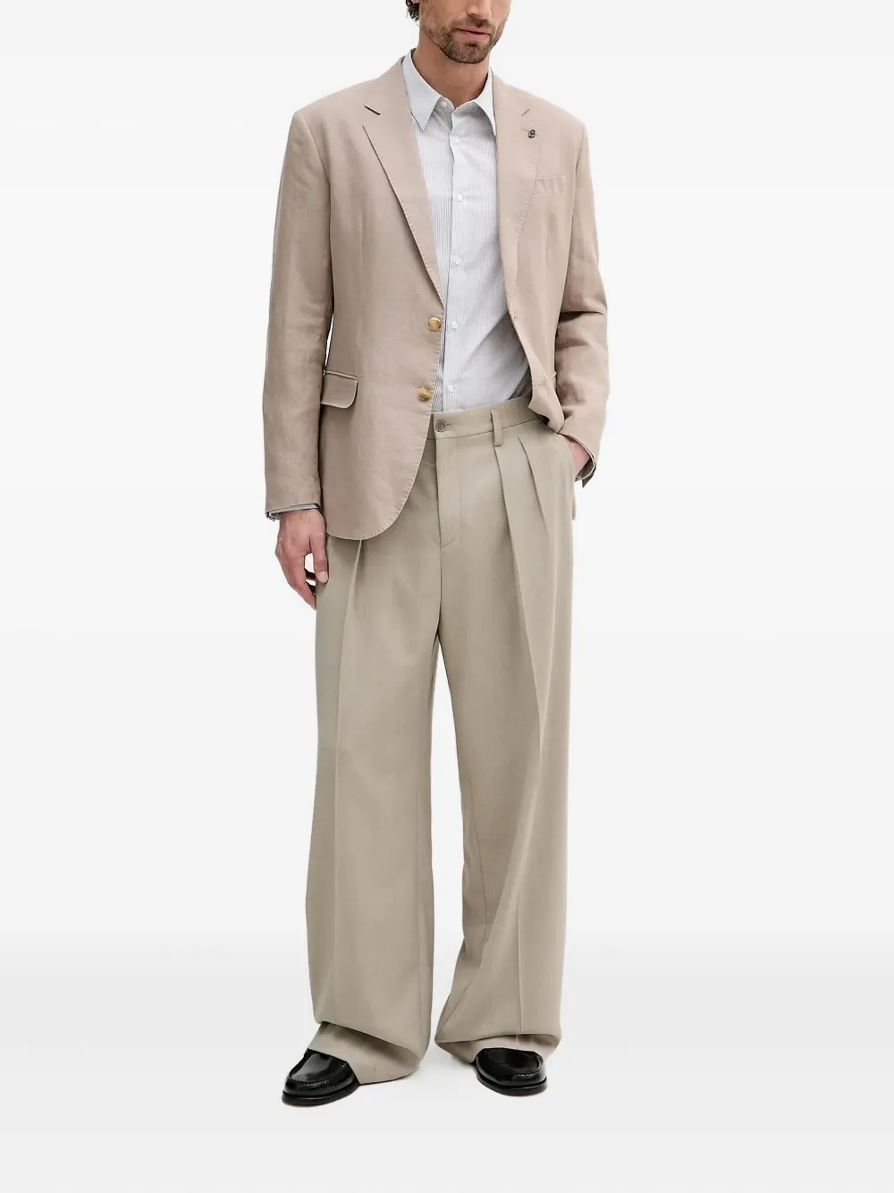 LIU JO linen blazer Beige