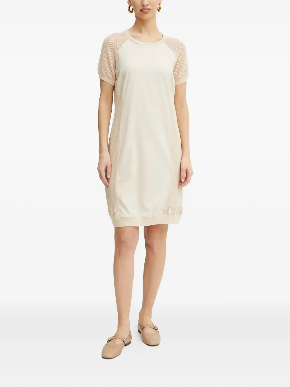 LIU JO Mini-jurk met raglan mouwen Wit