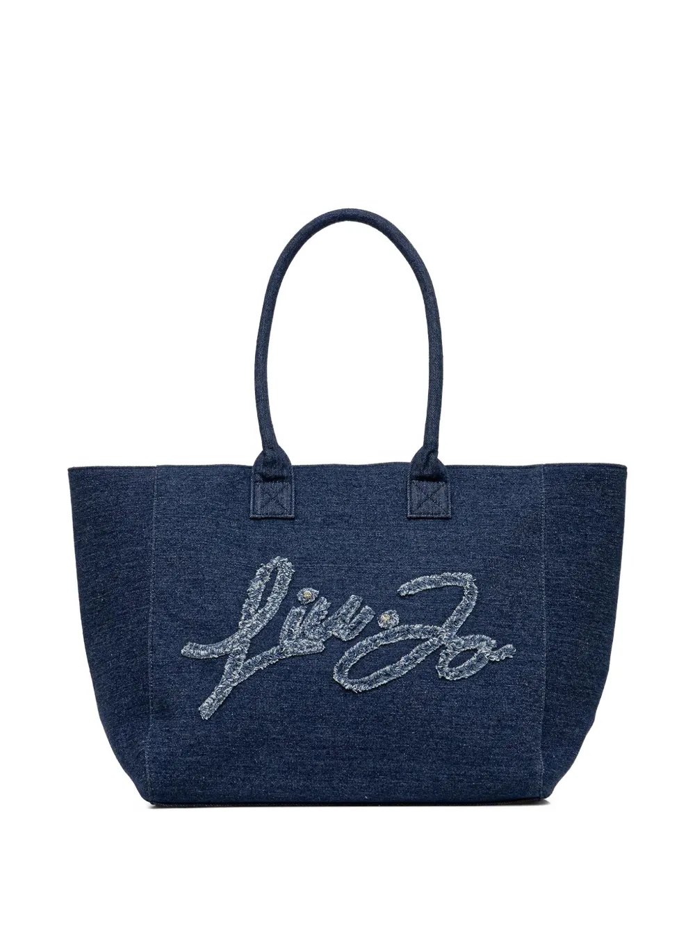 LIU JO Large Denim Tote Bag | Blue | FARFETCH
