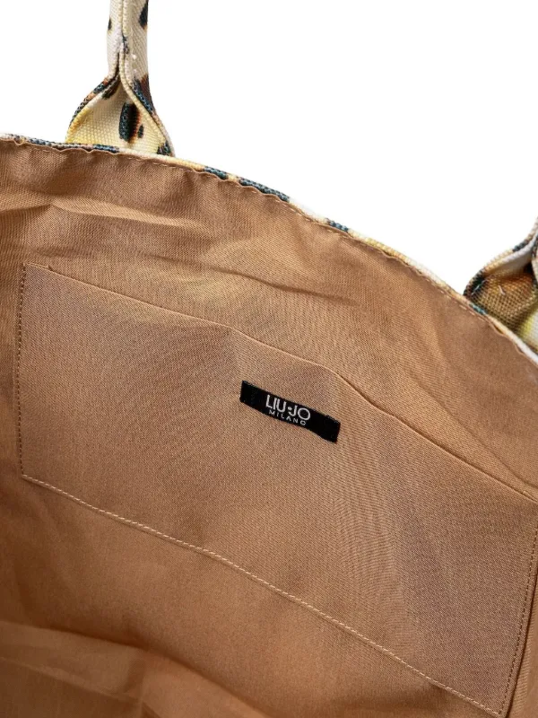 LIU JO floral-print Tote Bag Brown FARFETCH